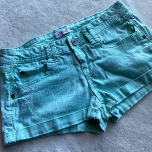 Candies Mint Shorts